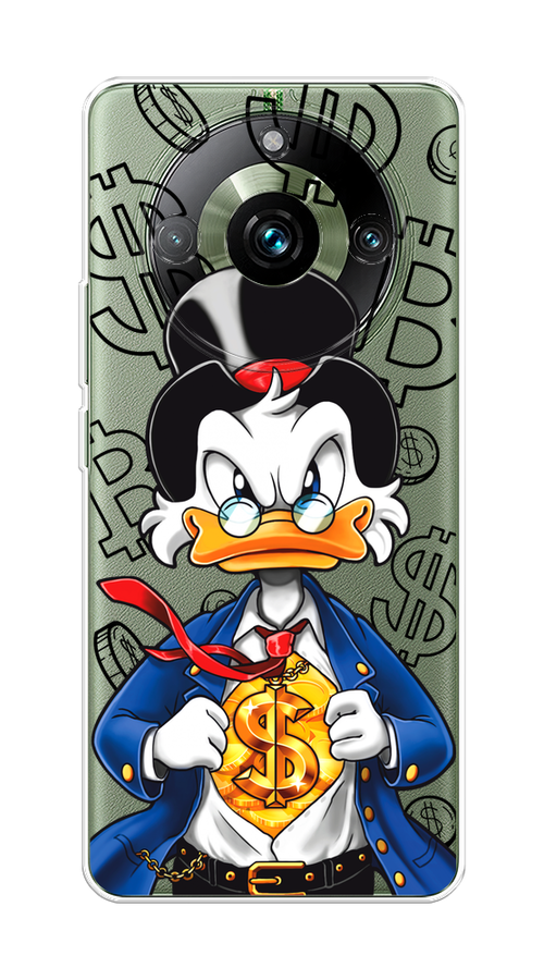 

Чехол на Realme 11 Pro "Scrooge Goldman", Черный;белый;синий, 2514250-1