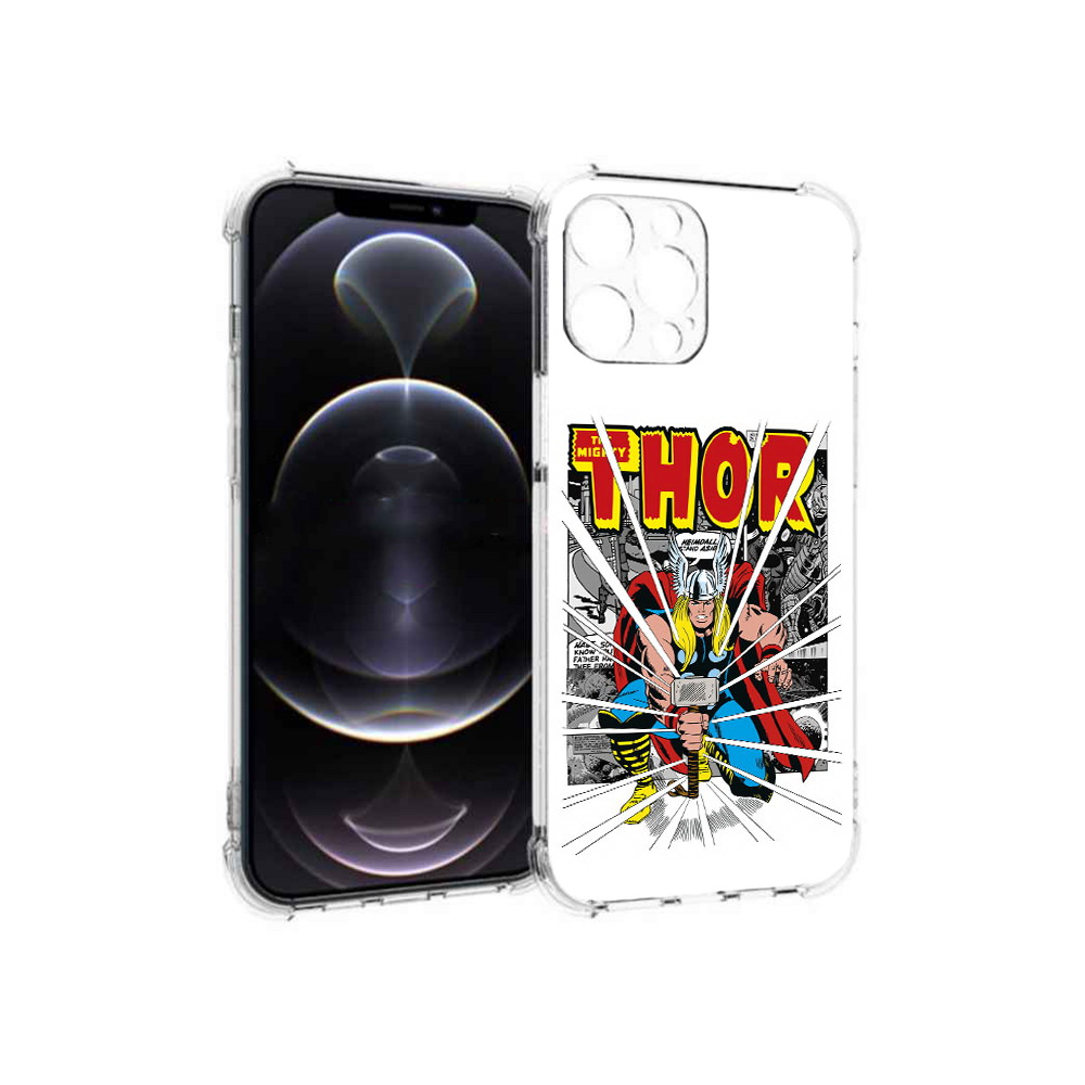 

Чехол MyPads Tocco для Apple iPhone 12 Pro Max тор рисунок (PT157374.616.647), Прозрачный, Tocco