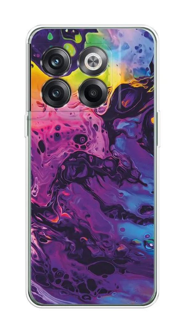 

Чехол Awog на OnePlus Ace Pro / ВанПлас Ace Pro "ACID fluid", Разноцветный, 153350-3