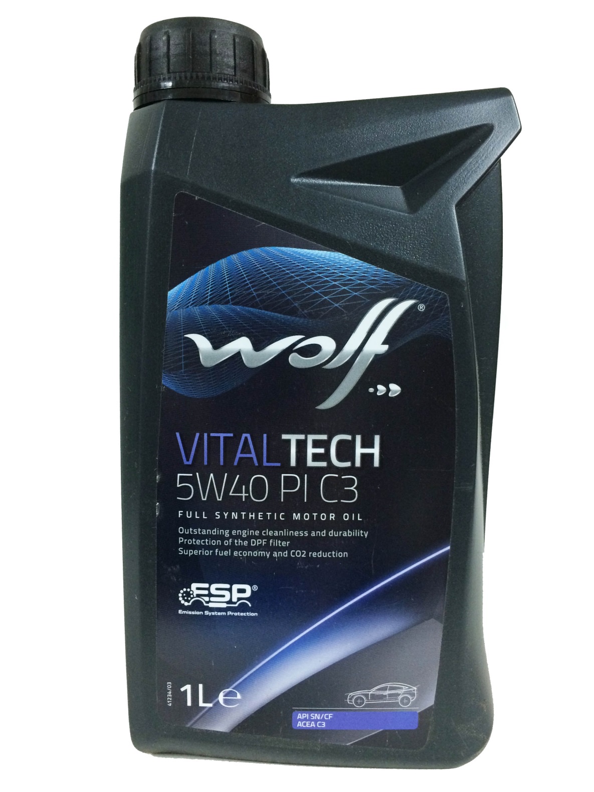 фото Масло wolf vitaltech 5w40 pi c3 1l