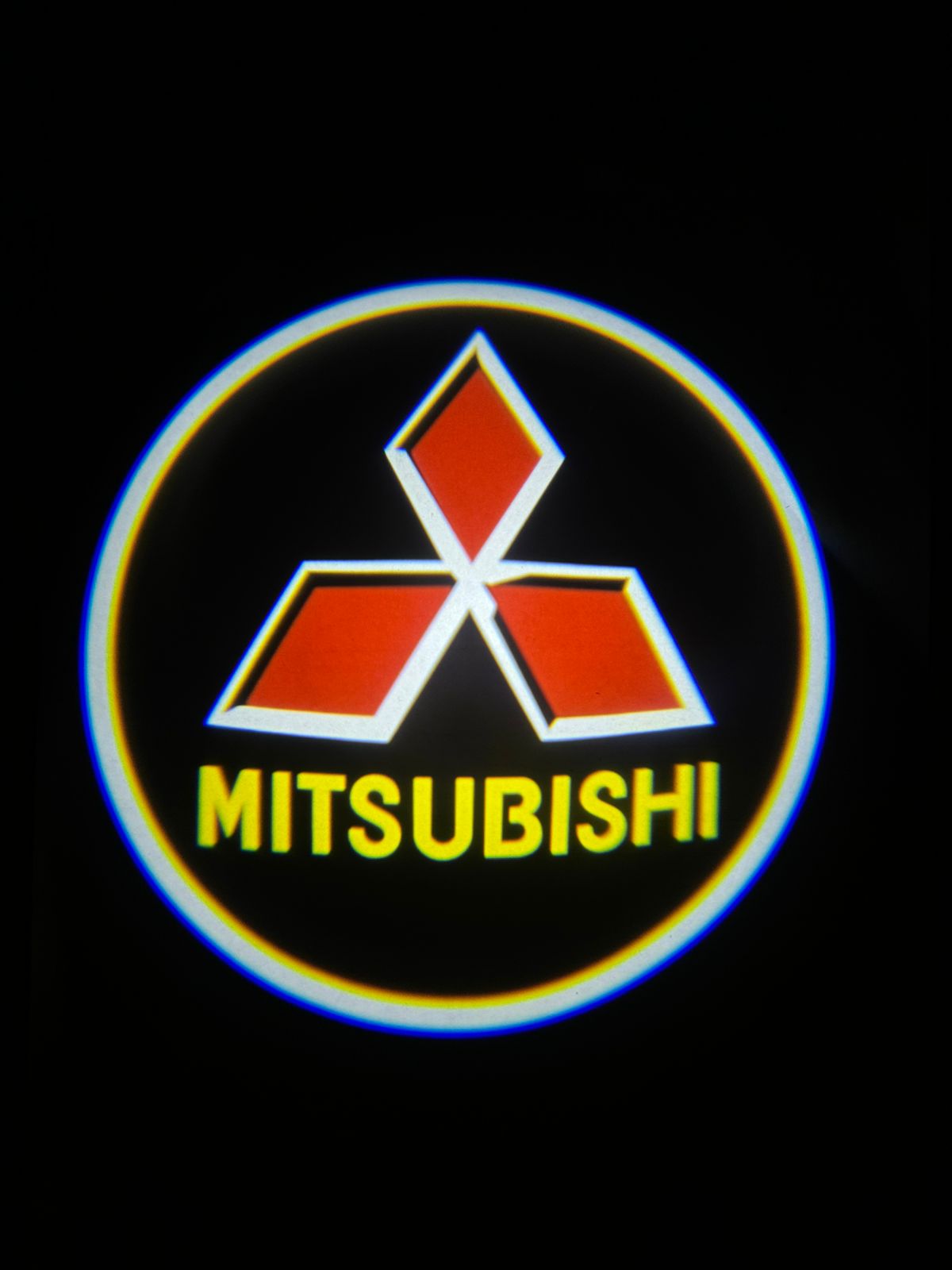 Беспроводная подсветка в двери автомобиля Sebar для Mitsubishi 2 шт