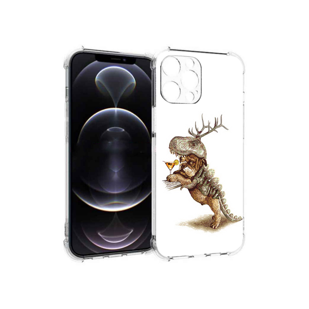 

Чехол MyPads Tocco для Apple iPhone 12 Pro Max тематическая вечеринка (PT157374.616.638), Прозрачный, Tocco