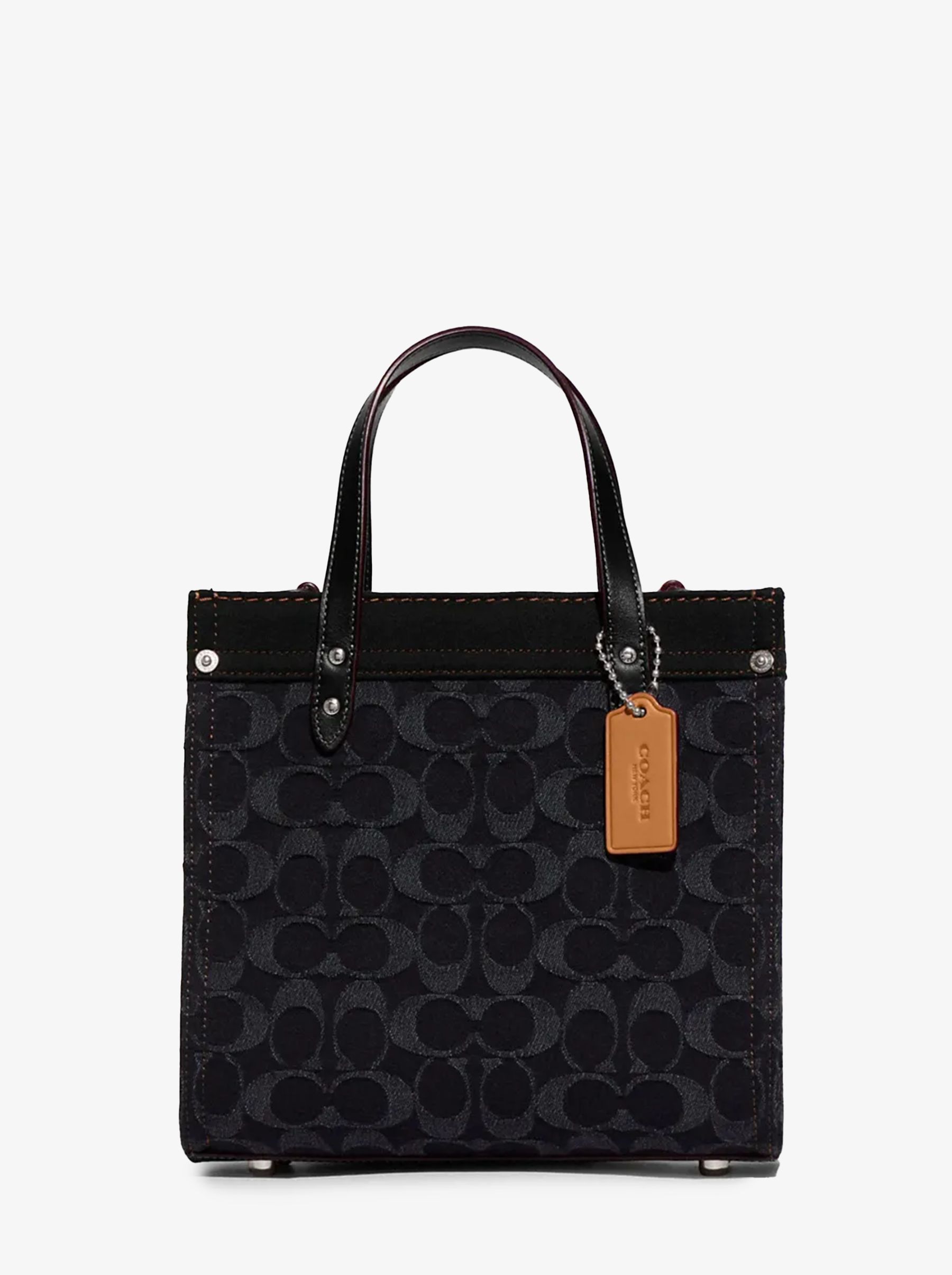 

Сумка женская Coach Washed denim_CH0375 черная, Голубой, Washed denim_CH0375