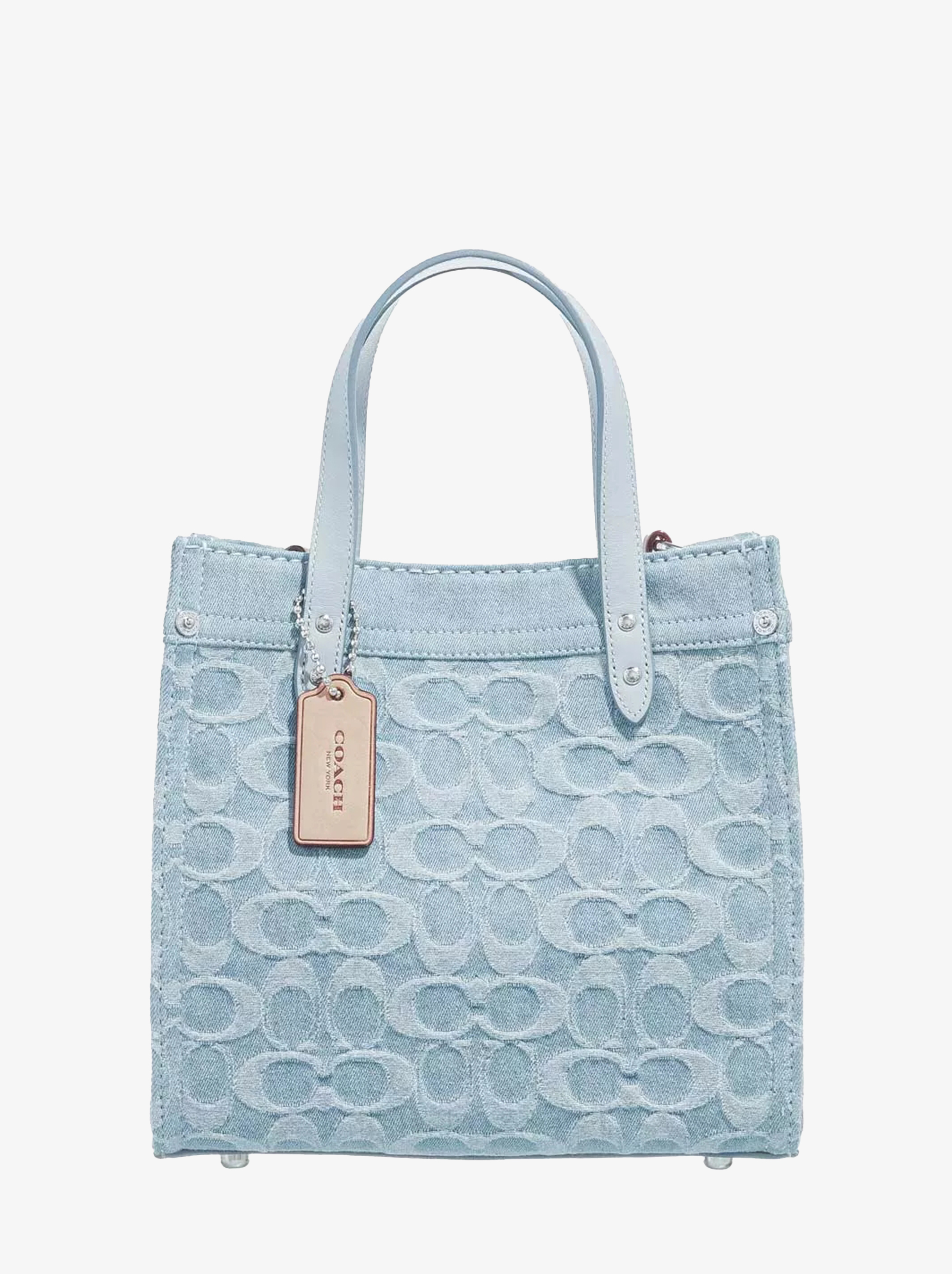 Сумка женская Coach Washed denim_CH0375 черная 23630₽