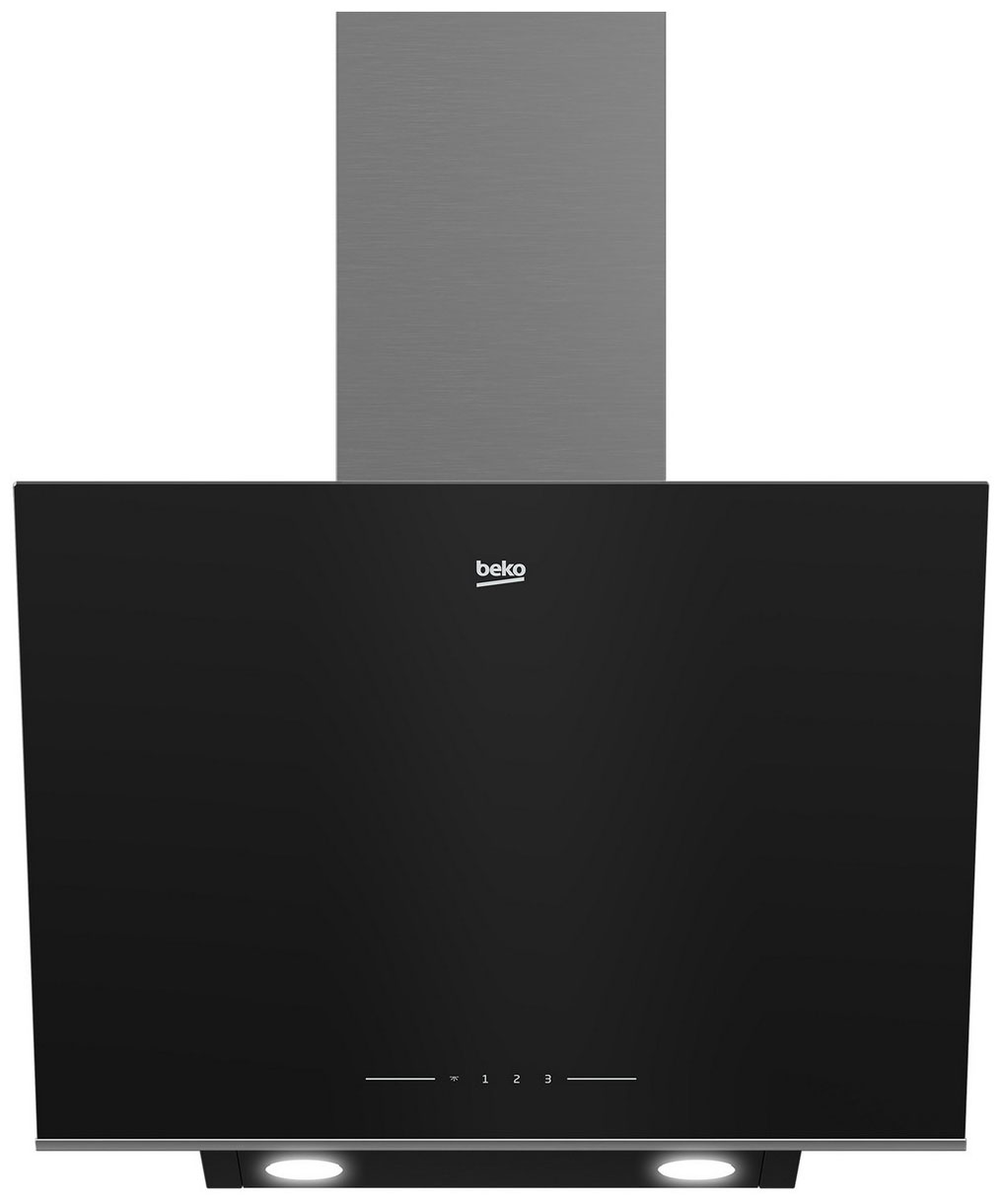 

Вытяжка настенная Beko BHCA64640BH 1М Silver, Black, Серебристый;черный, BHCA64640BH