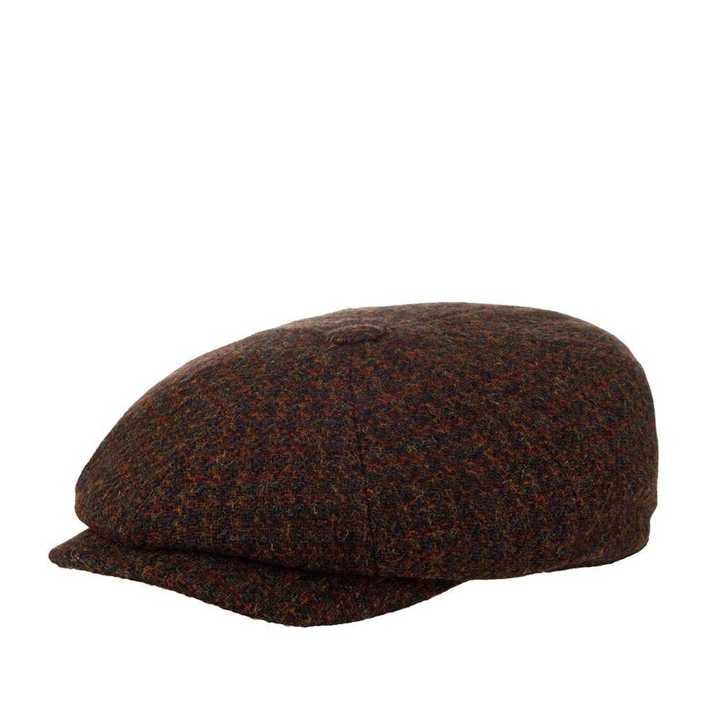 

Кепка восьмиклинка унисекс Lierys 6880201 8-PANEL CAP HARRIS TWEED темно-коричневая, р.63, Коричневый, 6880201 8-PANEL CAP HARRIS TWEED