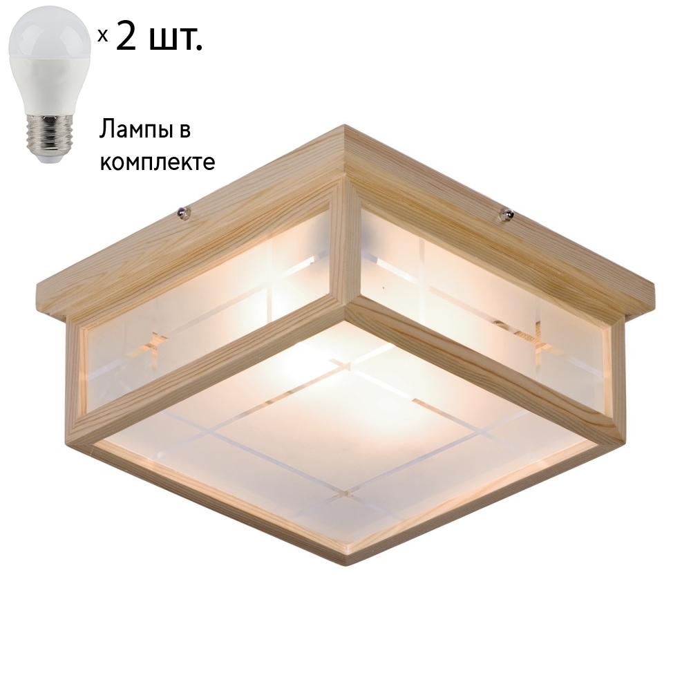 

Потолочный светильник с лампочками Velante 548-717-02+Lamps