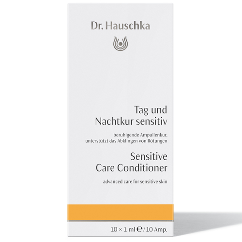 Концентрат для чувствительной кожи Tag und Nachtkur sensitiv Dr Hauschka 10 мл крыжовник малахит