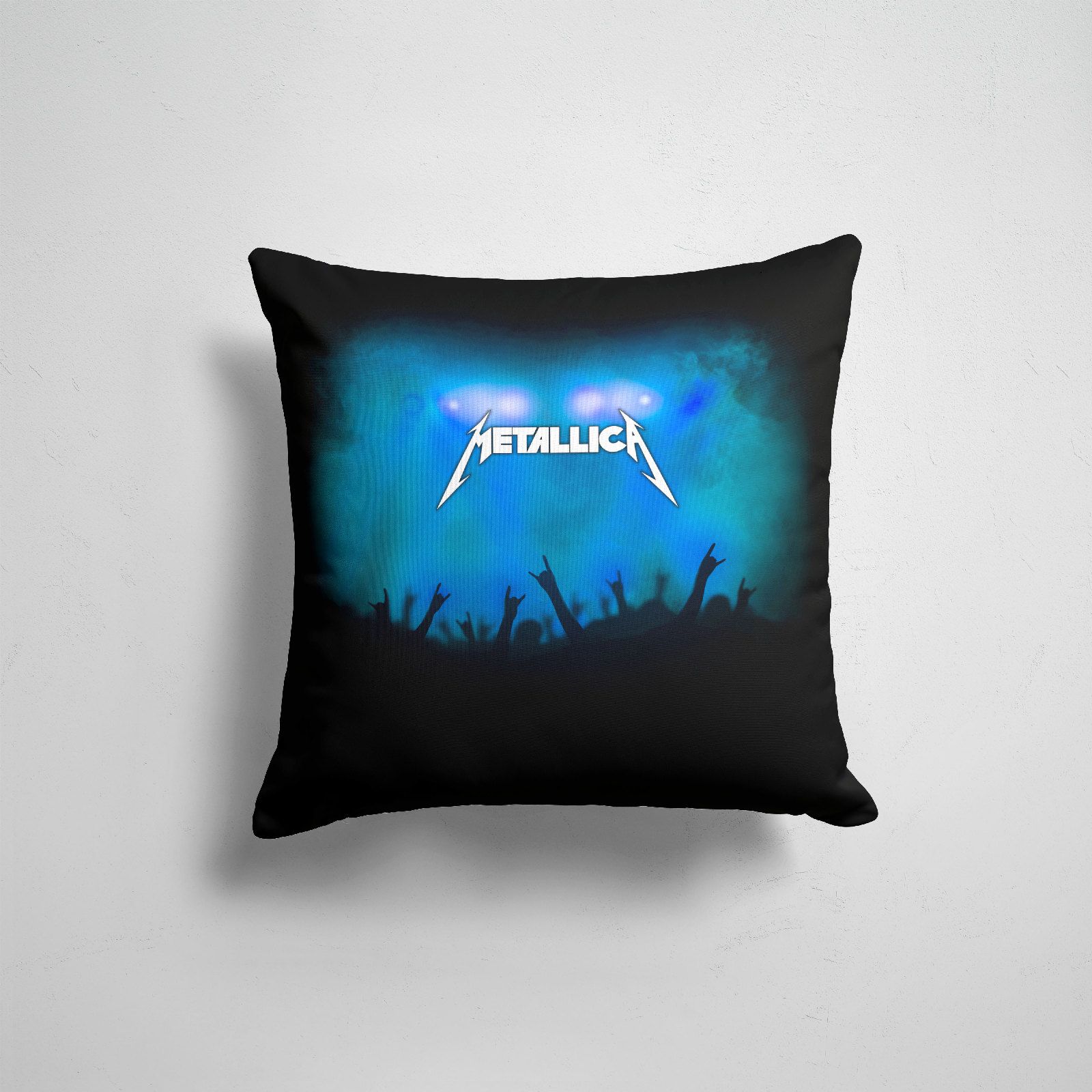 

Подушка декоративная 45х45см Рок Metallica Metallica, Разноцветный