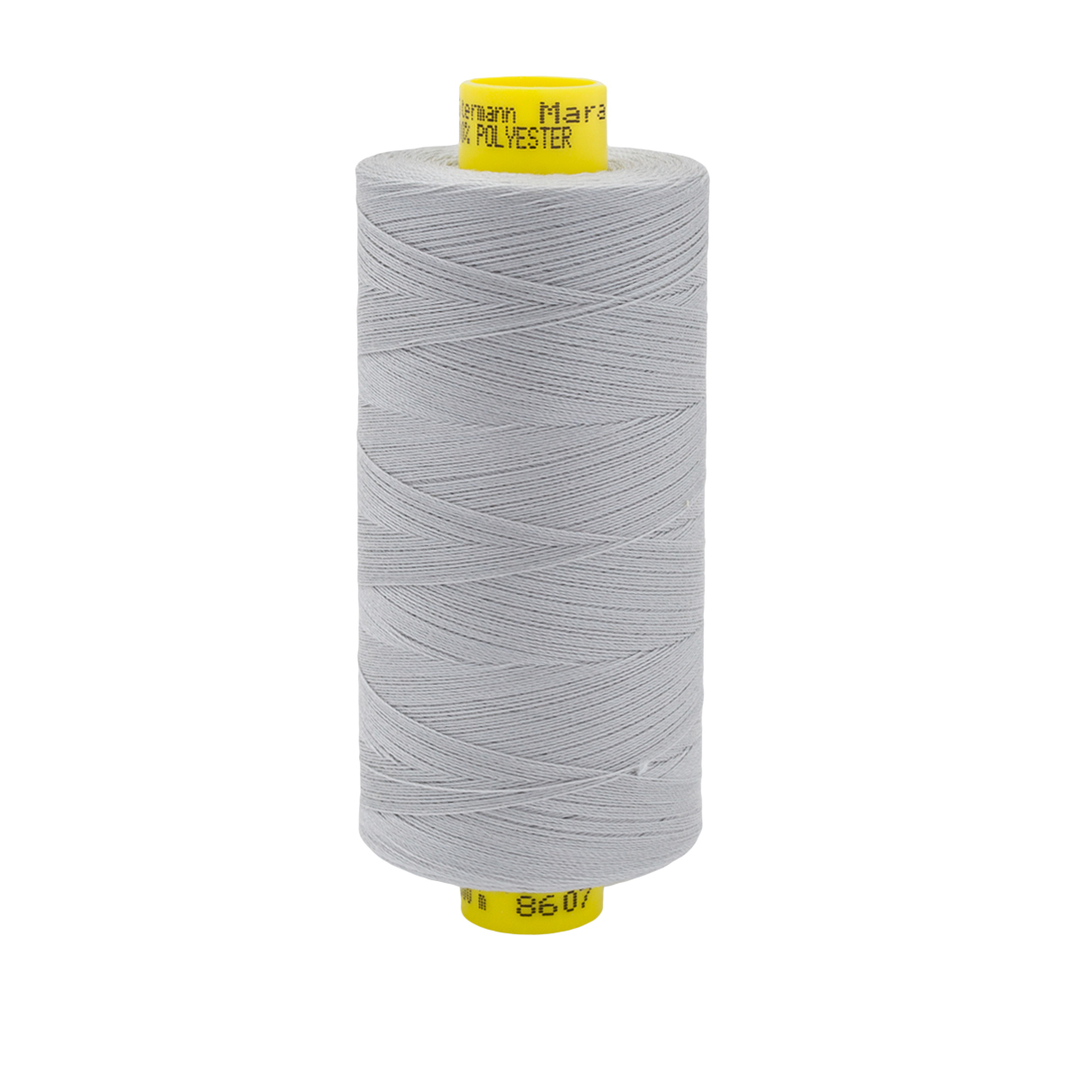 

700207 Нить Mara 120/1000 м универсальная, 100% полиэстер Gutermann (8607 галечный серый)