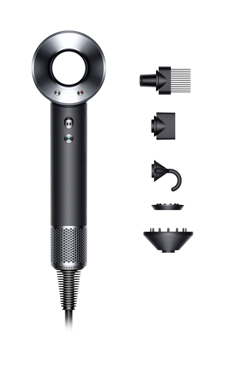 

Фен Dyson HD08 1600 Вт серебристый; черный, HD08
