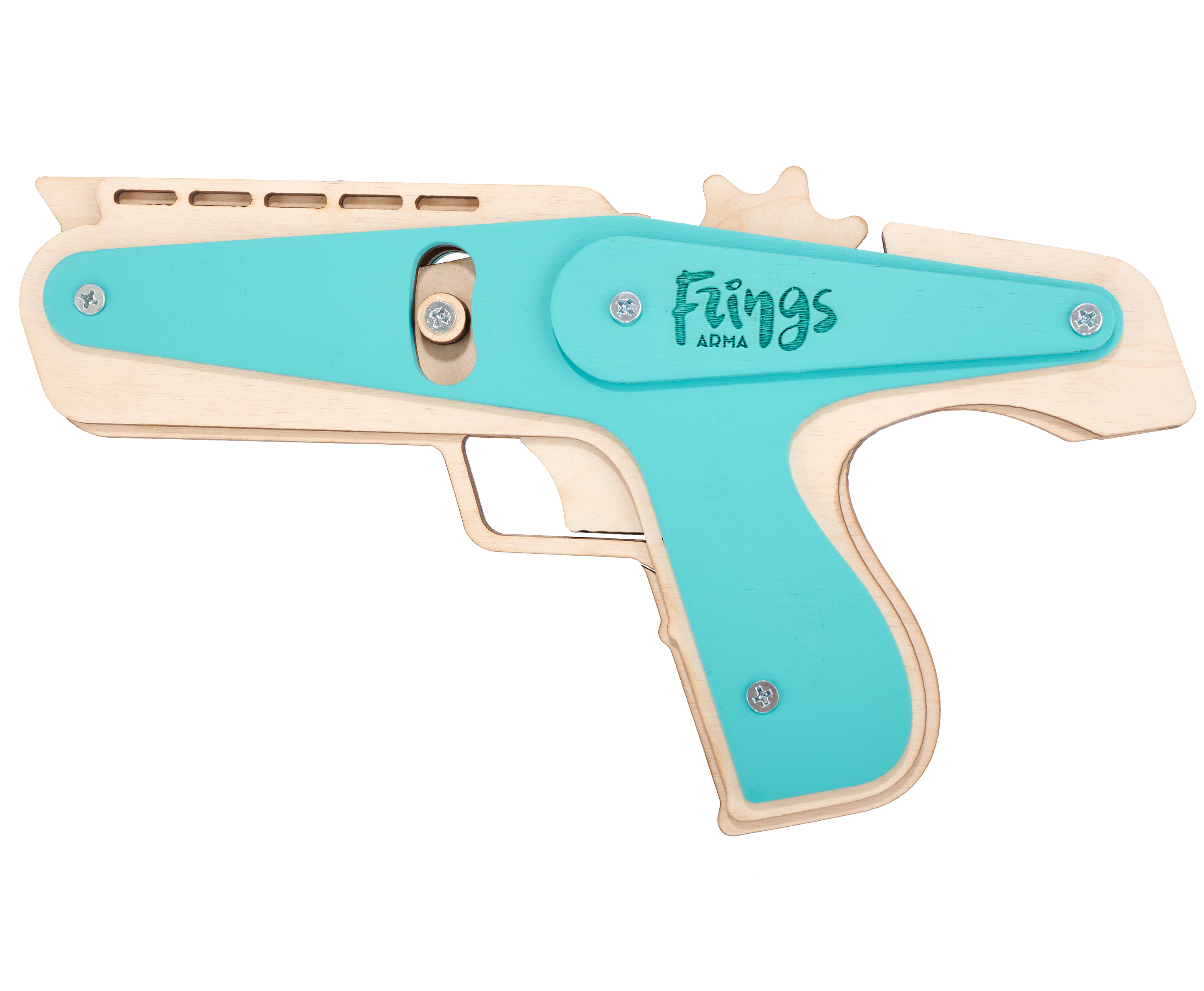 Резинкострел игрушечный Arma toys пистолет-пулемет Frings макет, АТ003