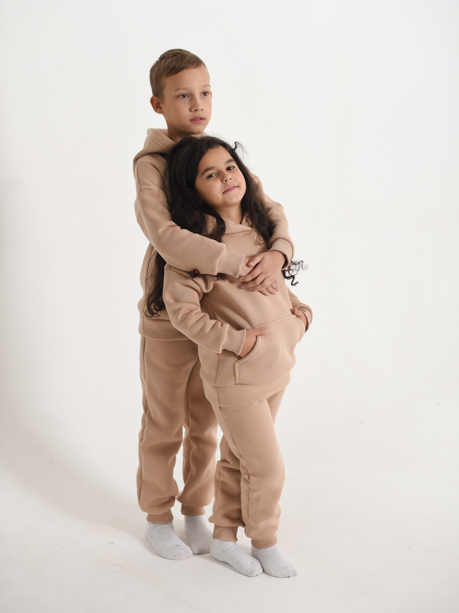 Худи детское LikeRostik hoodie, бежевый, 122