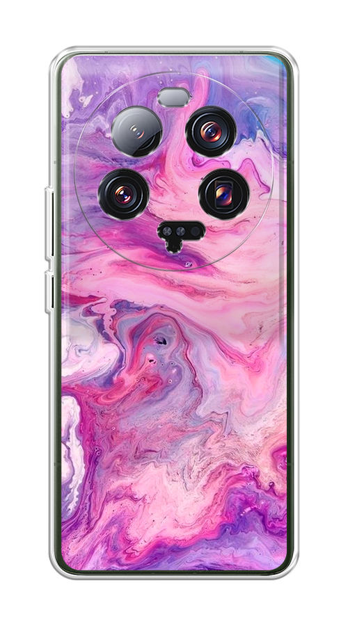 

Чехол на Xiaomi 13 ultra "Нежно-розовая абстракция", Розовый, 318650-3