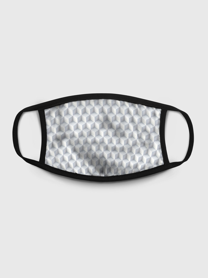 

Многоразовая маска унисекс Burnettie 3D Кубы, Разноцветный, 3D Кубы