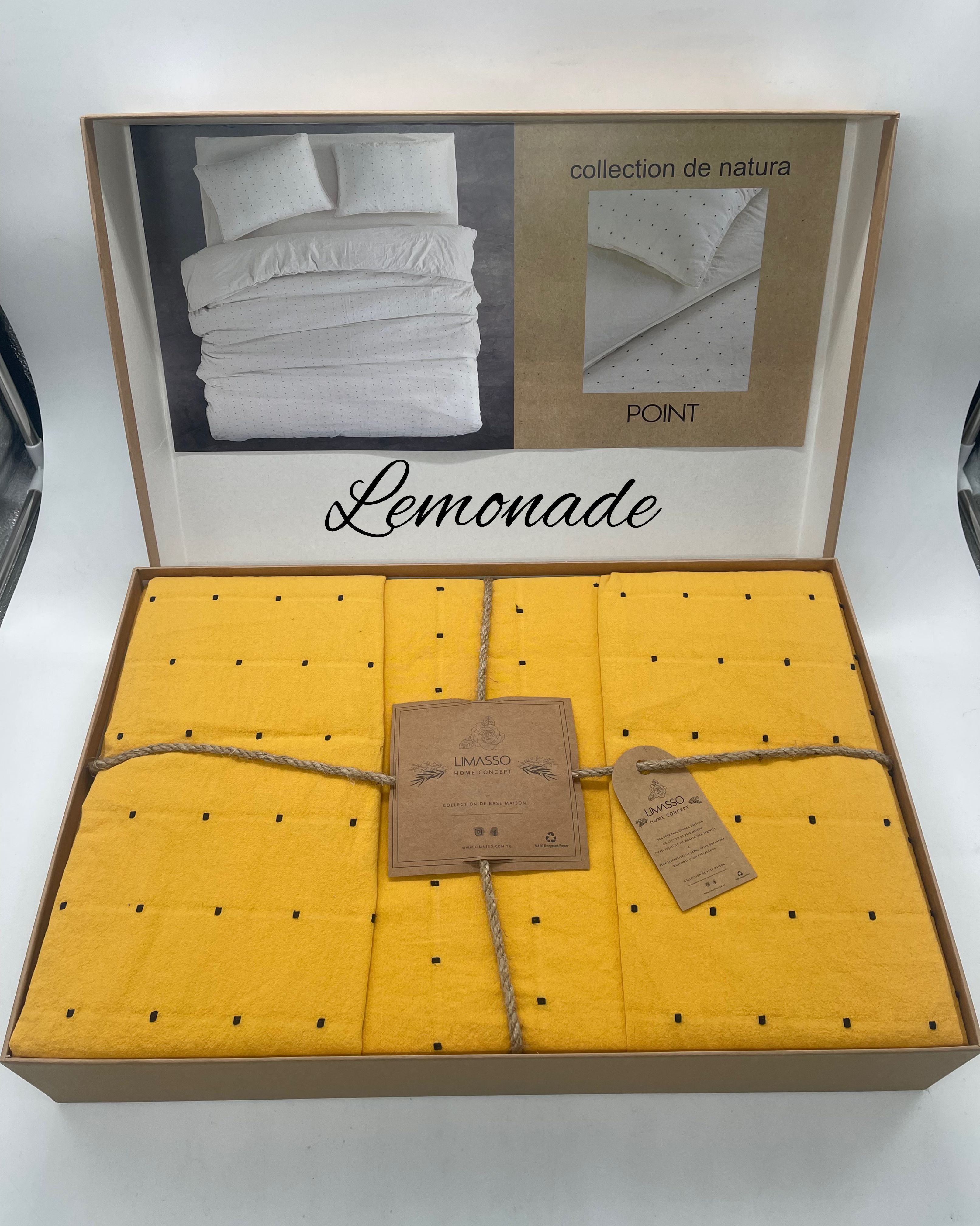 Комплект постельного белья LIMASSO HOME CONCEPT евро LIMASSO POINT