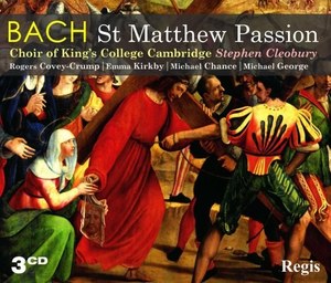 

Bach, J S: St Matthew Passion, BWV244. Stephen Cleobury, 1 CD