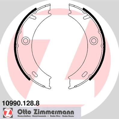 

Тормозные колодки ZIMMERMANN барабанные 109901288