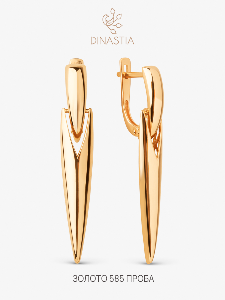 

Серьги из золота DINASTIA.GOLD 902332, 902332