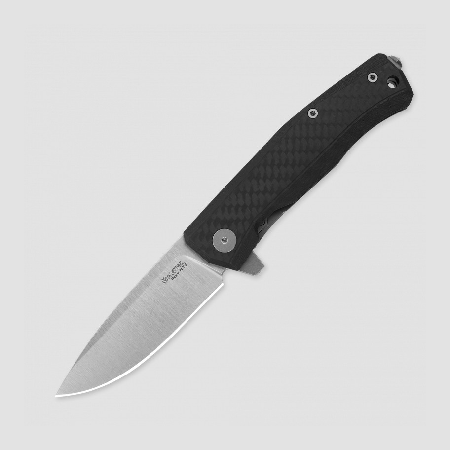 Нож складной LIONSTEEL, Myto, длина клинка: 8,3 см, черный