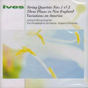 

Ives - Strings Quartets Nos. 1 and 2, Julliard String Quartet, 1 CD