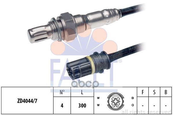 

Датчик Кислородный Facet арт. 108250