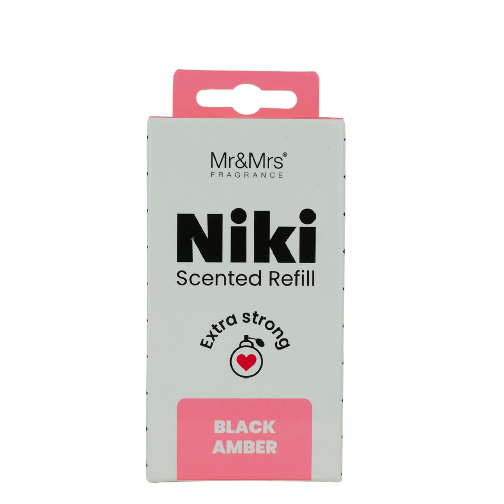 

Сменный блок для ароматизатора Mr&Mrs Fragrance NIKI Black Amber ( Черная Амбра )