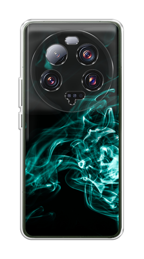 

Чехол на Xiaomi 13 ultra "Дым", Бирюзовый;черный;голубой, 318650-3