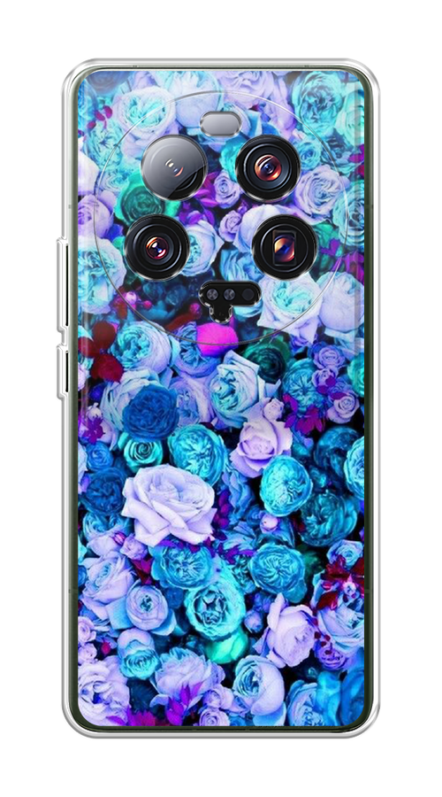 

Чехол на Xiaomi 13 ultra "Цветочный ковер", Фиолетовый, 318650-2