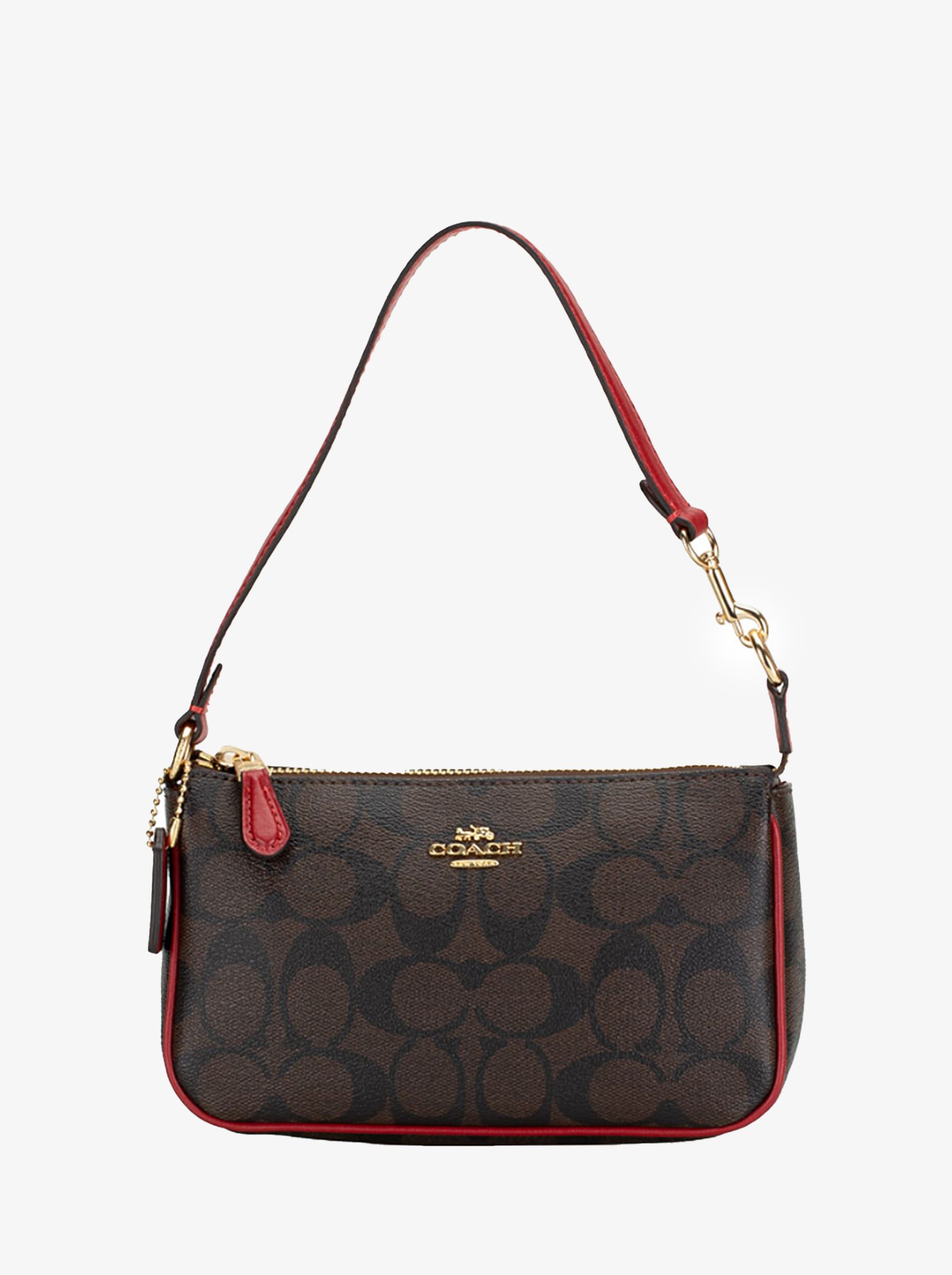 

Сумка женская Coach Nolita_CH0347 коричневая, Белый, Nolita_CH0347