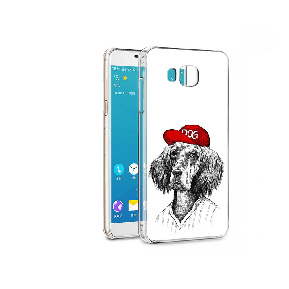 

Чехол MyPads Tocco для Samsung Galaxy C7 Pro дог (PT74619.550.333), Прозрачный, Tocco