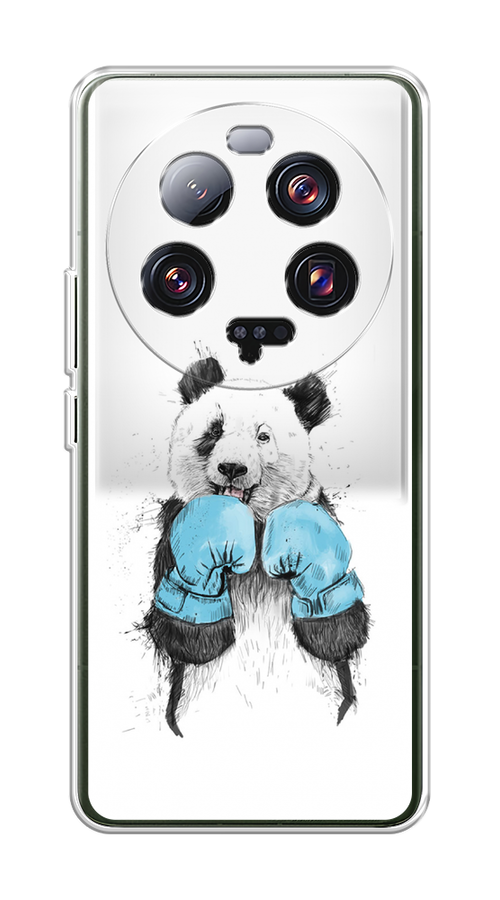 

Чехол на Xiaomi 13 ultra "Панда боксер", Голубой;белый;серый, 318650-1
