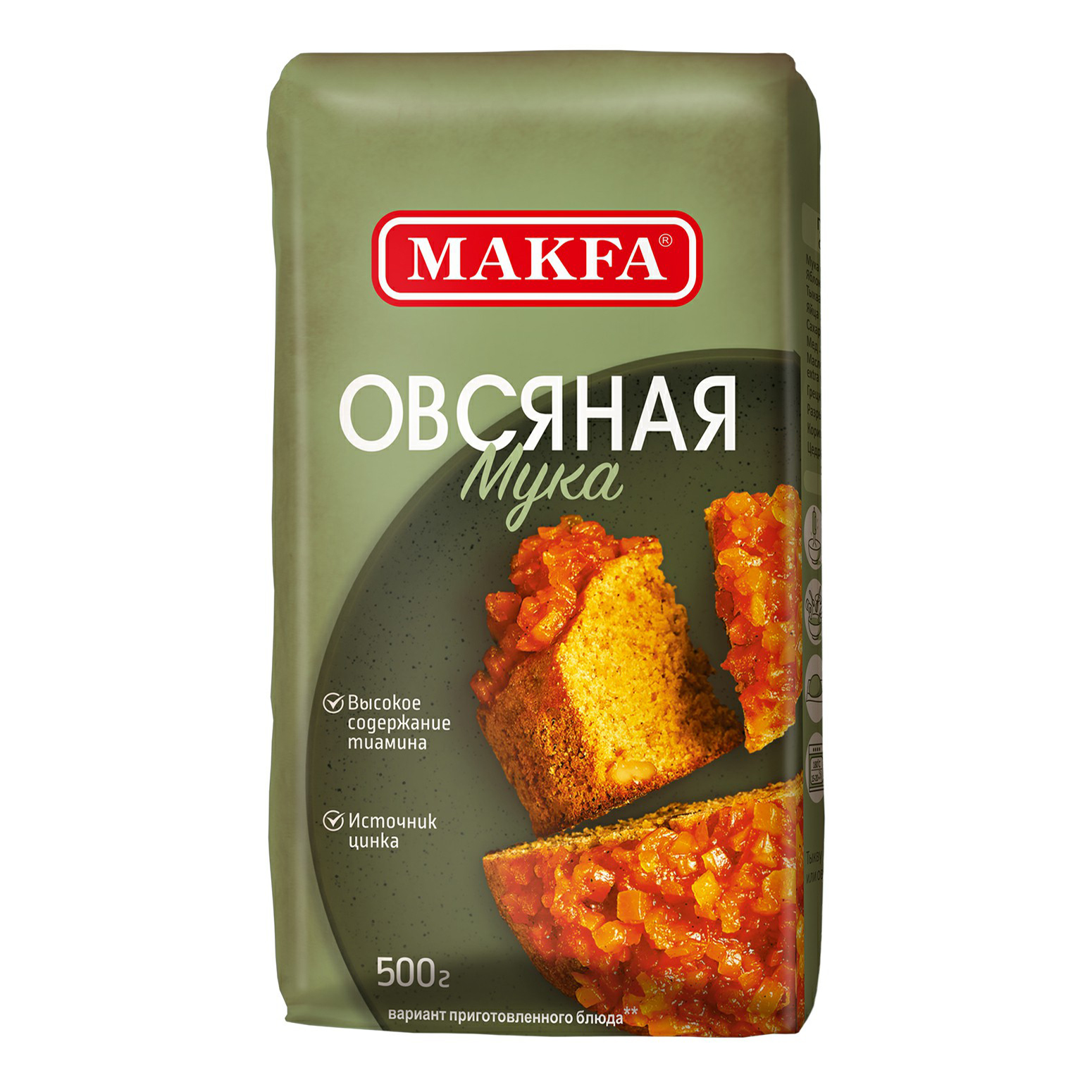 

Мука Makfa овсяная 500 г