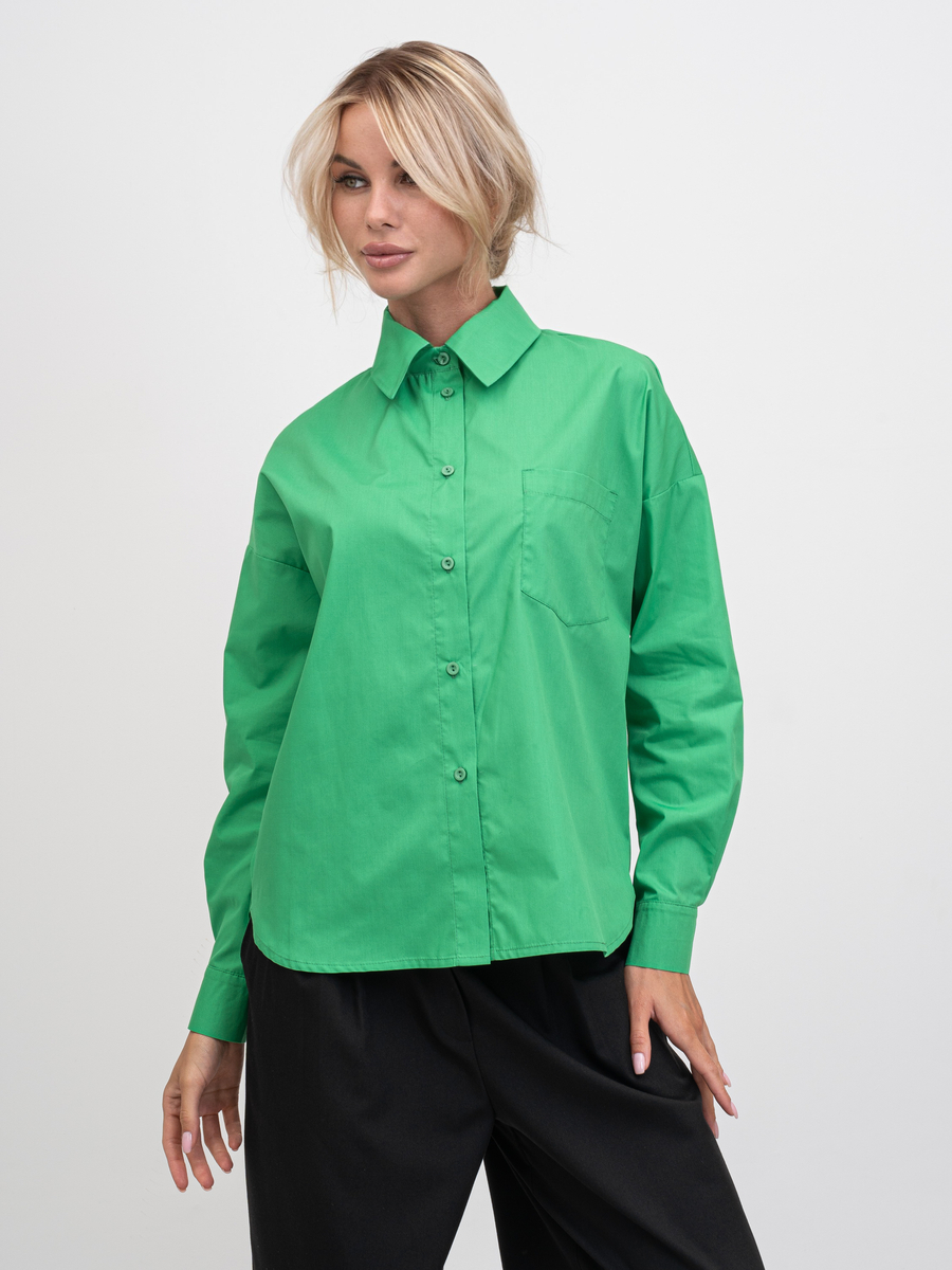Рубашка женская EverWear MACAROON зеленая XS