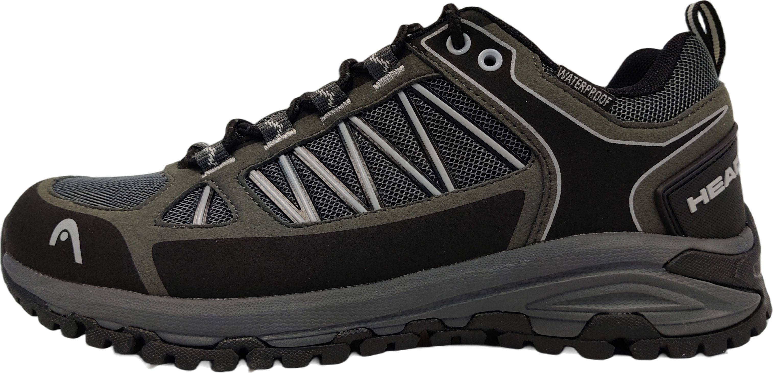

Кроссовки мужские Head Huron черные 44 EU, Черный, Huron