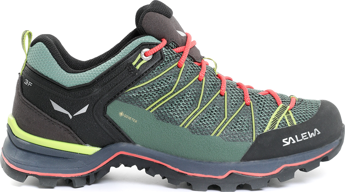 Ботинки Salewa Mtn Trainer Lite Gore-Tex Women's, Feld Green/Fluo Coral, 8 UK