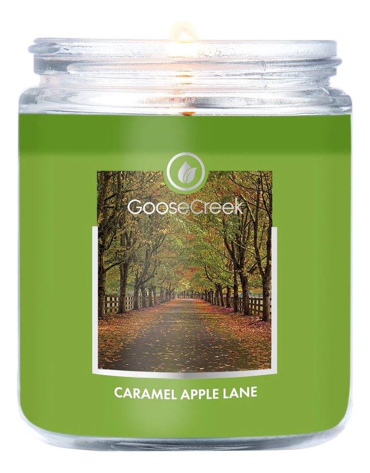 Ароматическая свеча Goose Creek Caramel Apple Lane Карамельно - яблочный переулок 198г
