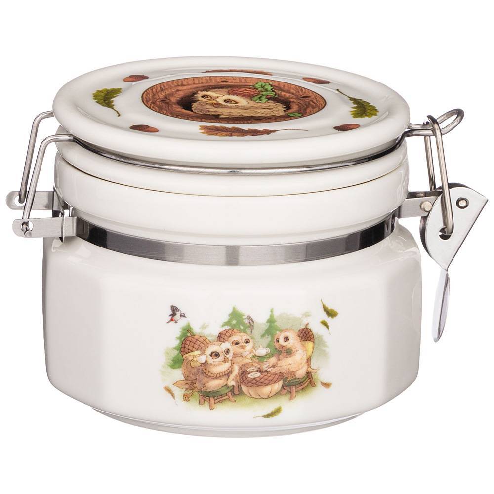

Емкость для сыпучих продуктов, Белый