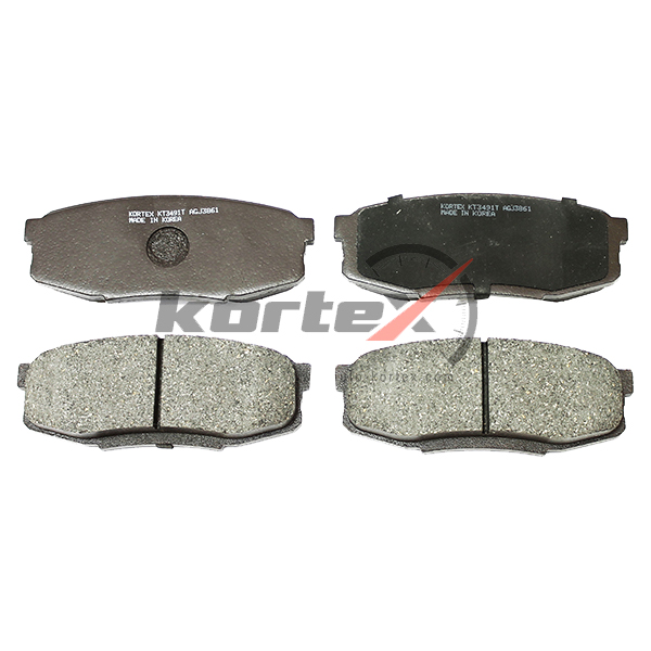 

Колодки дискового тормоза, комплект KORTEX KT3491T 044660C010, KT3491T
