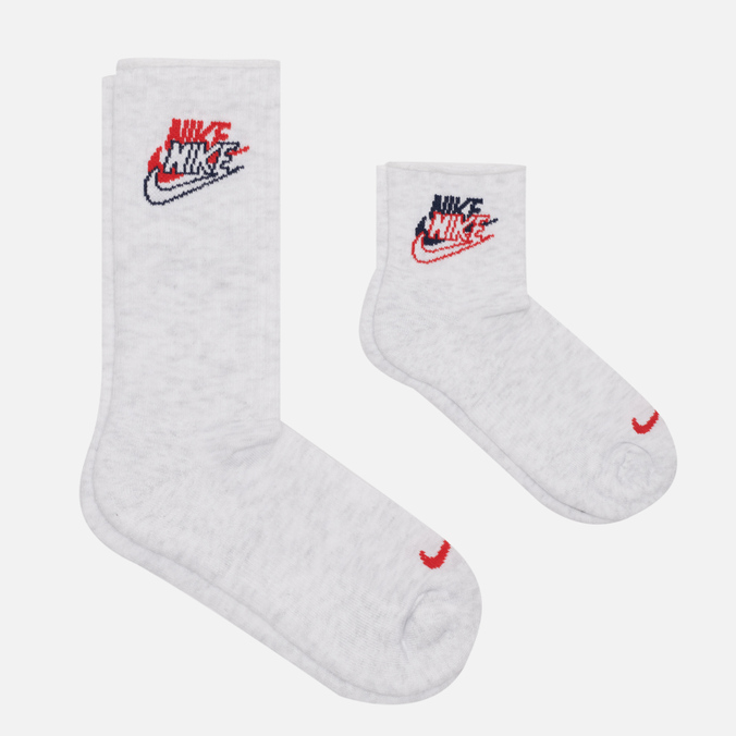 

Набор носков Nike CU8329 серых 38-42 RU, CU8329
