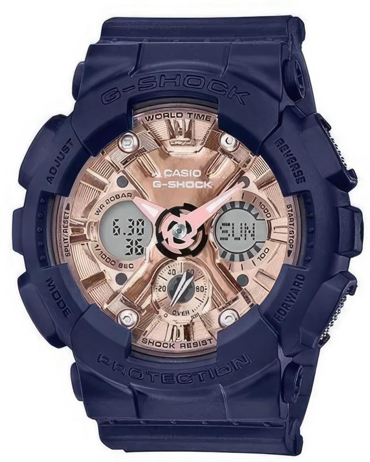 

Наручные часы женские Casio GMA-S120MF-2A2, GMA-S120MF-2A2