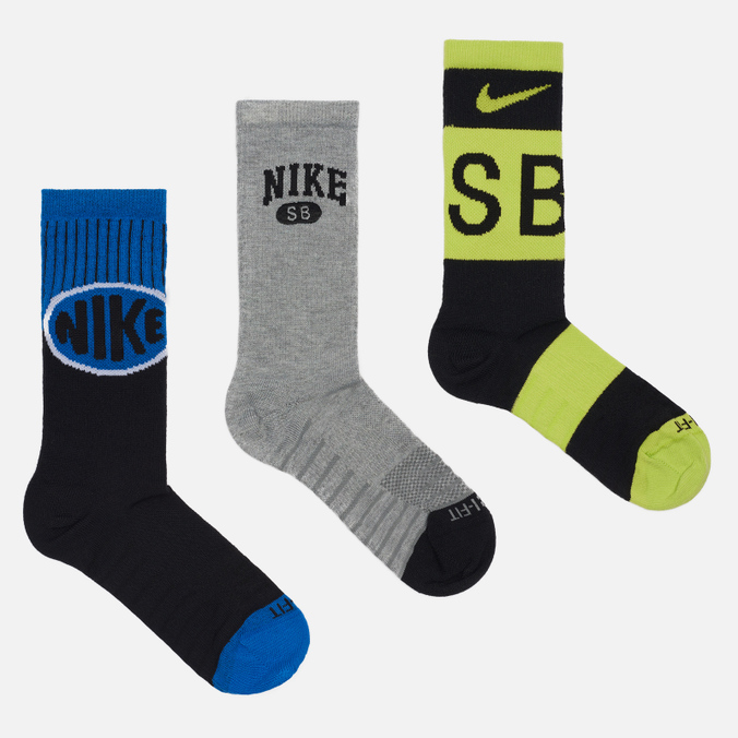 

Набор носков Nike SB CU6478 разноцветных 38-42 RU, CU6478