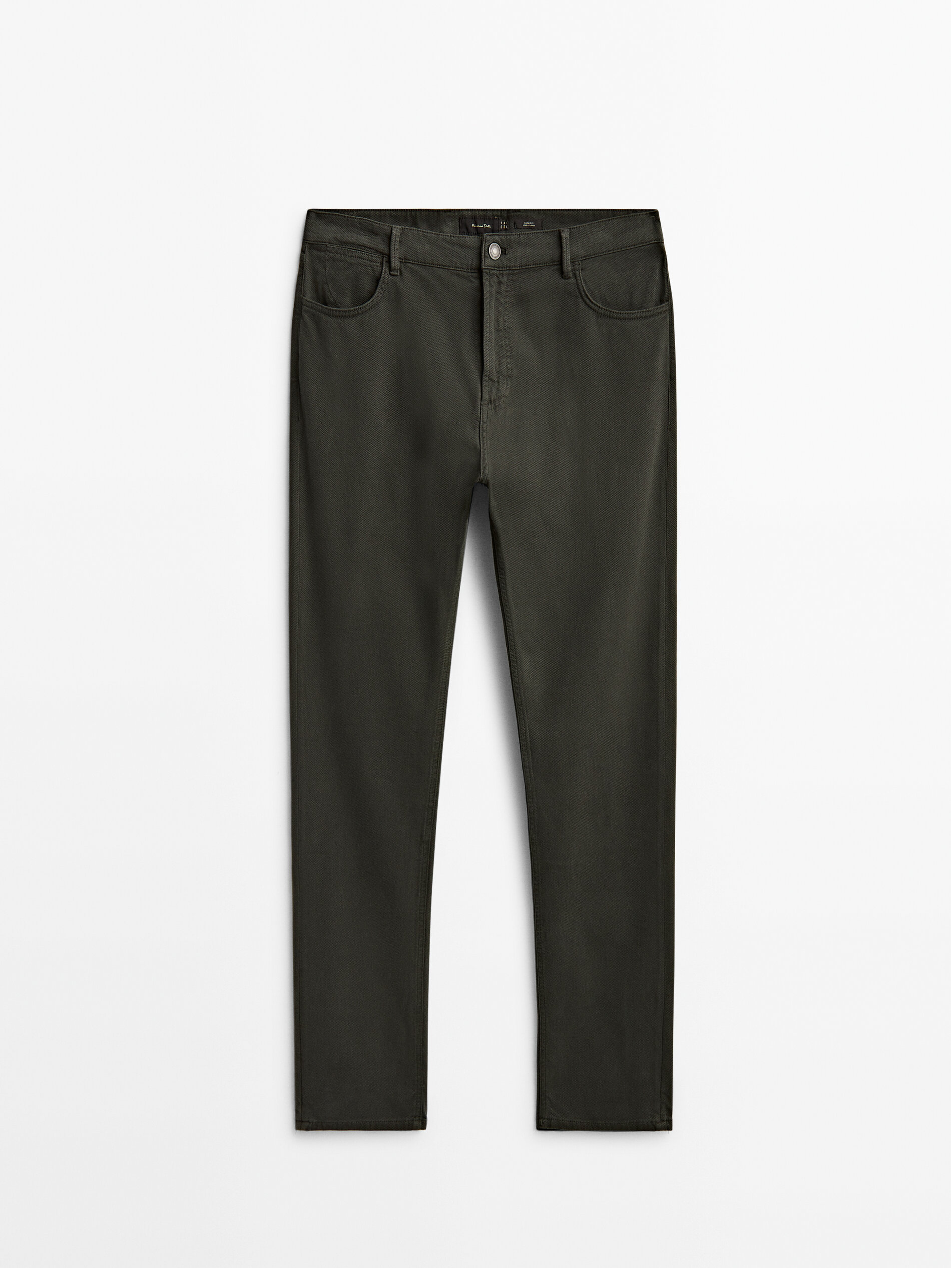 

Джинсы мужские Massimo Dutti 00058028505 хаки 31, 00058028505