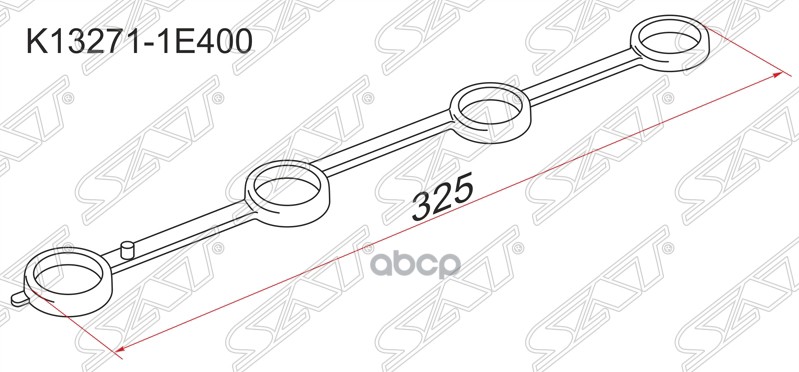 

Прокладка Свечных Колодцев Ns Ka24de 97-, U30/N30/W30 Sat арт. K13271-1E400