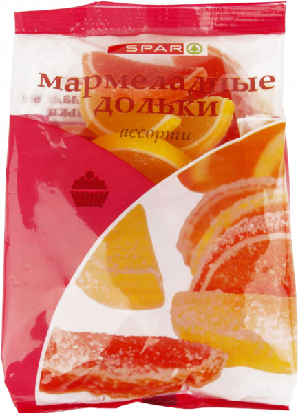 

Мармелад Spar дольки ассорти 300 г