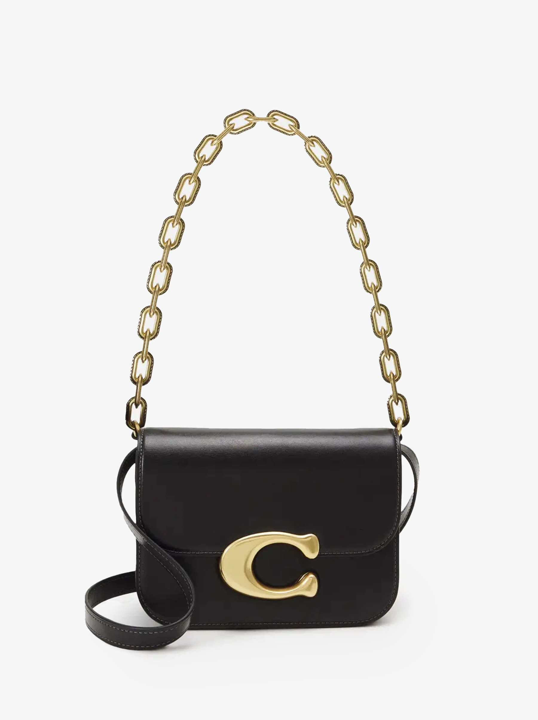 

Сумка женская Coach Idol_CH0324 коричневая, Черный, Idol_CH0324