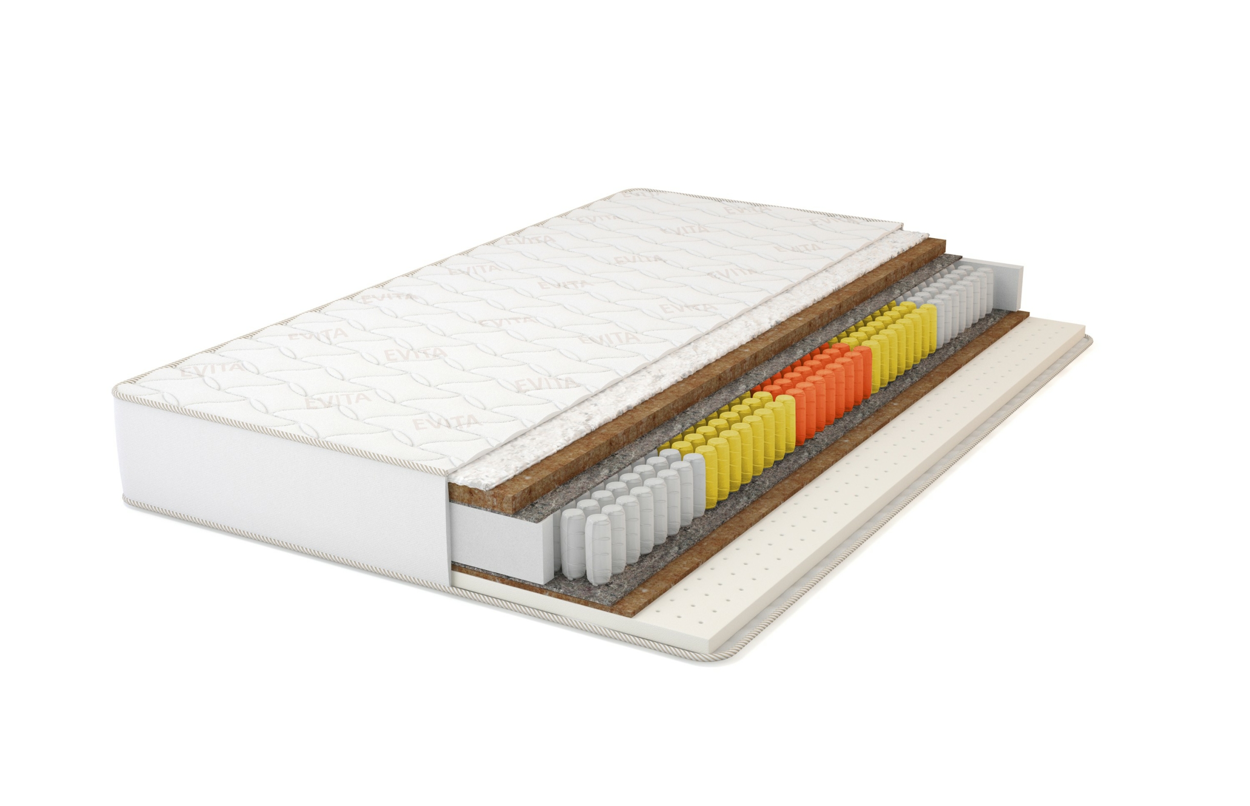 

Матрас Evita Synergy Plus EVS1000 180x195, Белый, Synergy Plus EVS1000