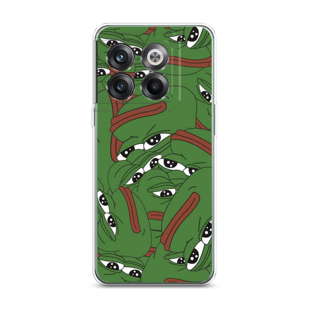 

Чехол Awog на OnePlus Ace Pro / ВанПлас Ace Pro "Печальный frog", 153350-9