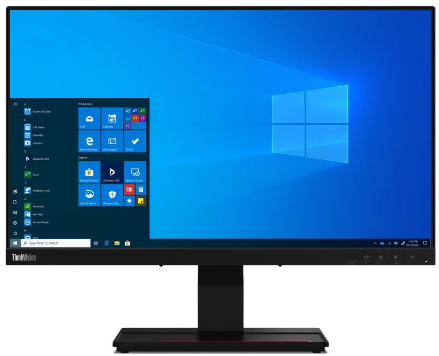 фото Монитор lenovo thinkvision t24t-20 black (62c5gat1eu)