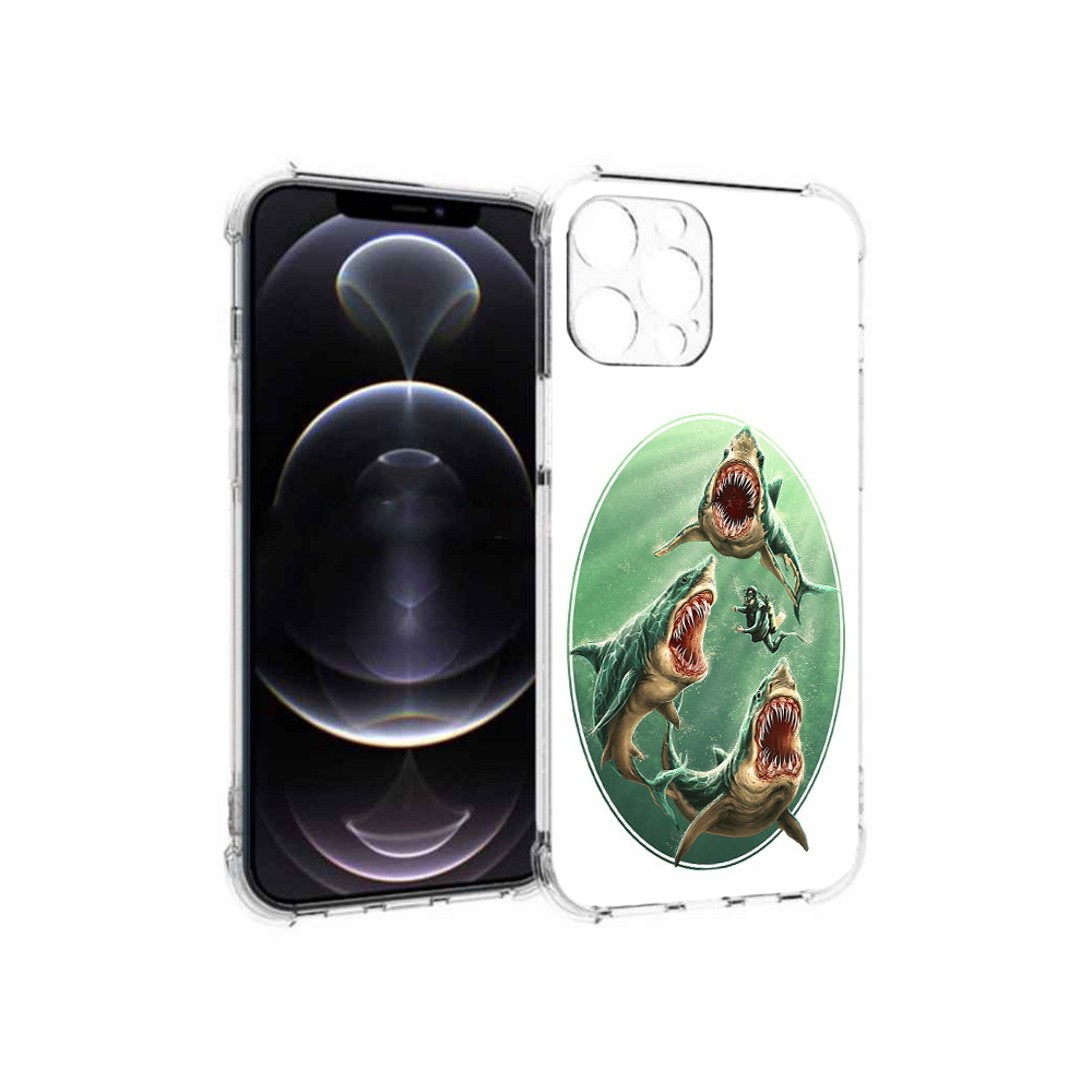 

Чехол MyPads Tocco для Apple iPhone 12 Pro Max синяя бездна (PT157374.616.600), Прозрачный, Tocco